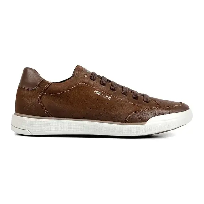 Sapato Casual Ferracini Chocolate Masculino