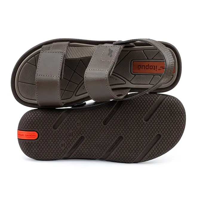 Sandalia Flats Ebano Itapua Masculina