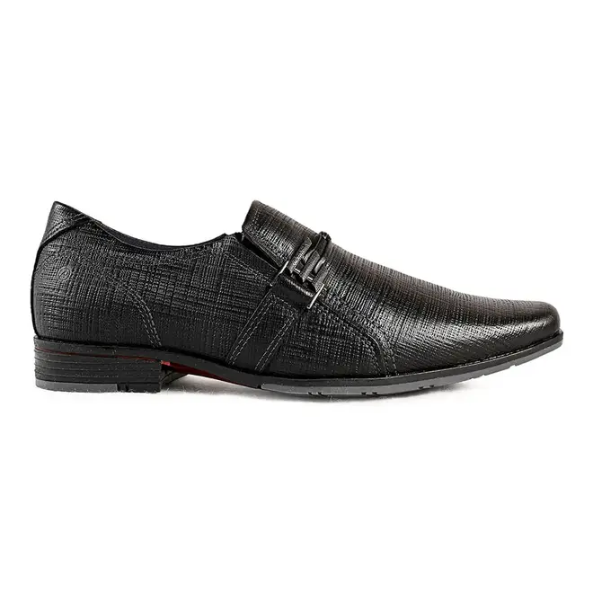 Sapato Social Sem Cadarço Pegada Preto Masculino