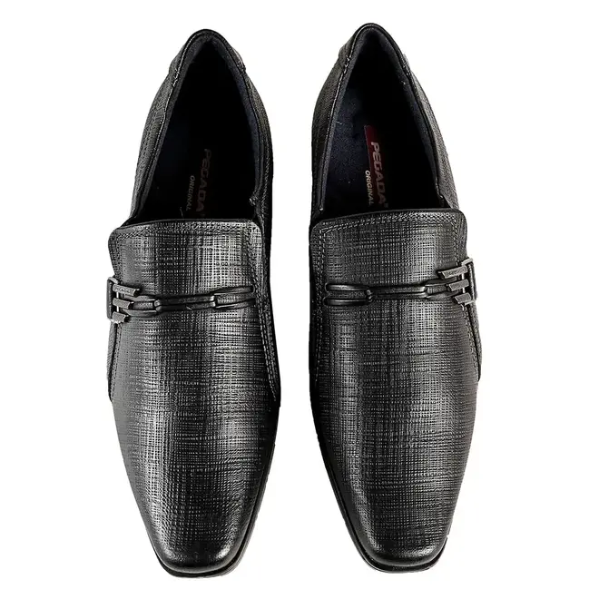 Sapato Social Sem Cadarço Pegada Preto Masculino