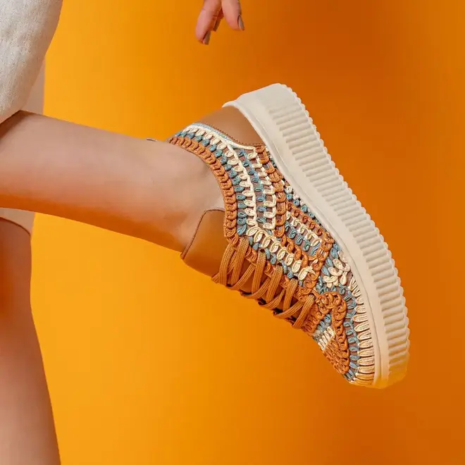 Tênis Casual Sola Caixa Valentina Ambar Feminino