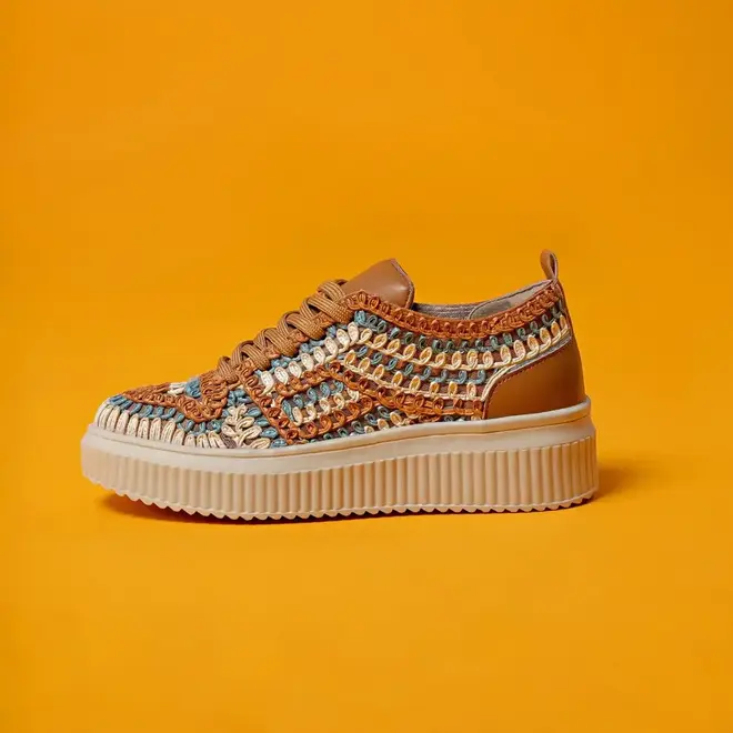 Tênis Casual Sola Caixa Valentina Ambar Feminino