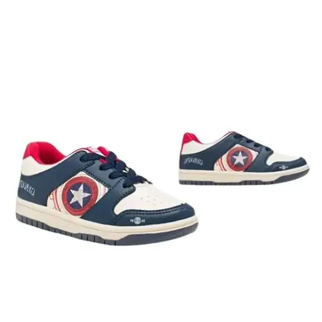 Tênis Disney Off White e Marinho Menino