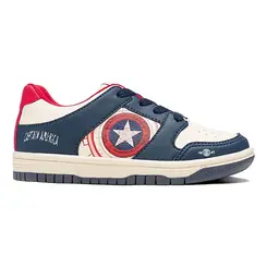 Tênis Disney Off White e Marinho Menino