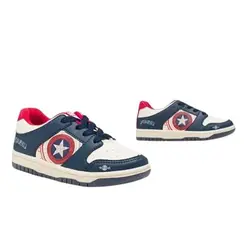 Tênis Disney Off White e Marinho Menino