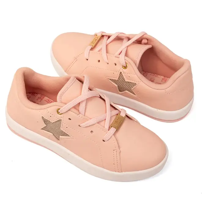 Tênis Kidy Hype Rosa Menina