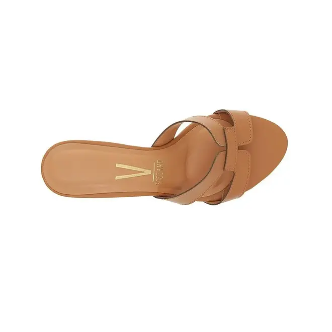 Tamanco Salto Vizzano Camel Feminino