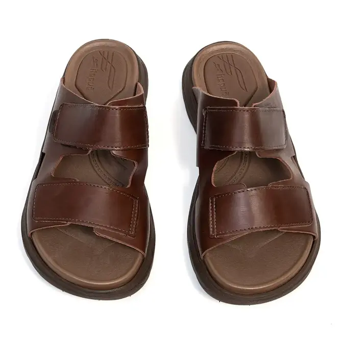 Chinelo Couro Itapuã Pinhão Masculino