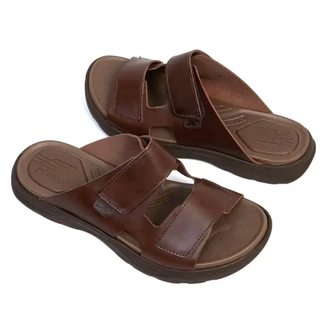 Chinelo Couro Itapuã Pinhão Masculino