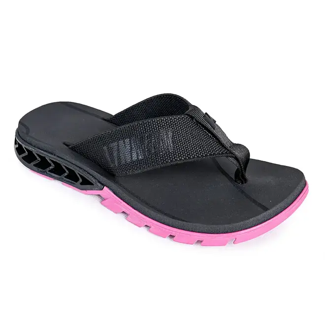 Chinelo Dedo Kenner Rakka Ampass L7 Preto e Pink Masculino