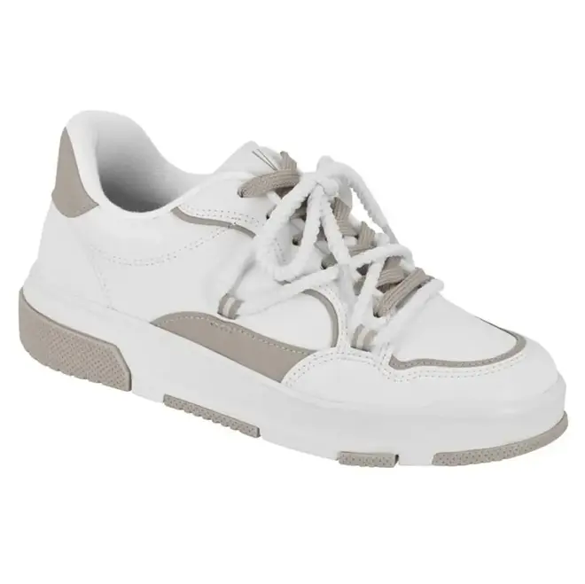 Tênis Casual Sola Caixa Branco Vizzano Feminino