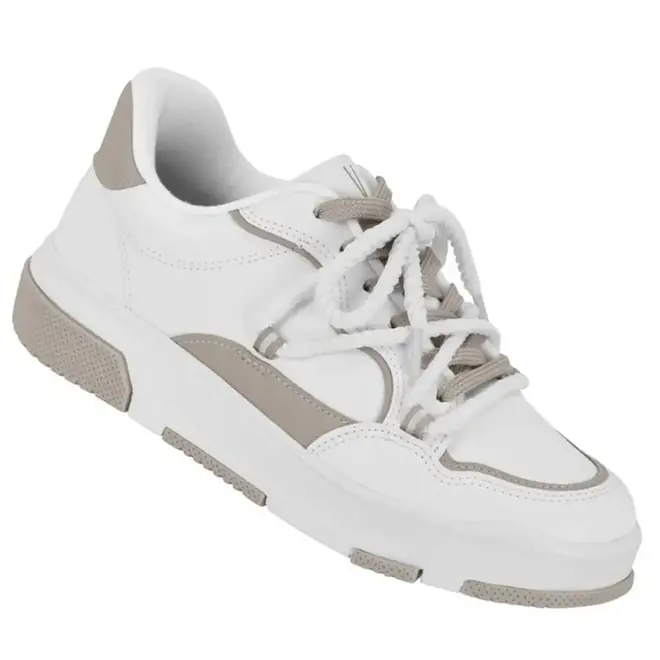 Tênis Casual Sola Caixa Branco Vizzano Feminino