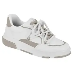 Tênis Casual Sola Caixa Branco Vizzano Feminino