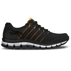 Tênis Esportivo Olympikus Dynamic Preto e Laranja Masculino