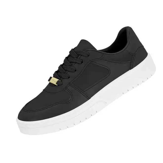 Tênis Casual Moleca Preto Feminino