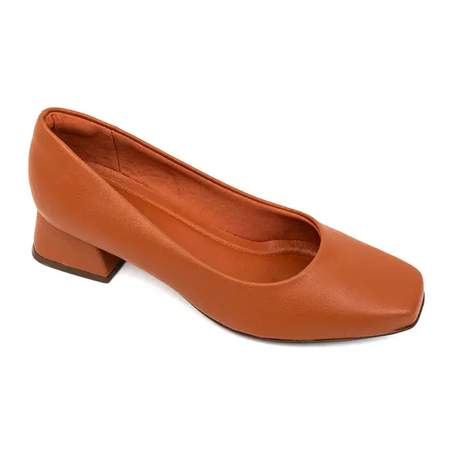 Sapato Scarpin Piccadilly - Ocre