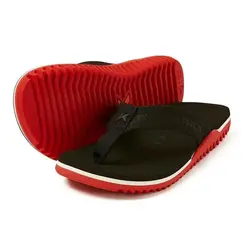 Chinelo Dedo Kenner NK6 Fla Preto e Vermelho Masculino