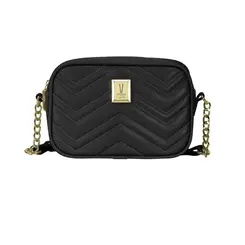 Bolsa Tiracolo Vizzano Waves Preto Feminino