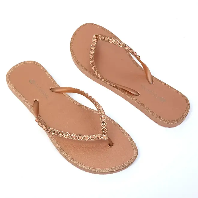 Chinelo Dedo Gata Mania Rosê Feminino