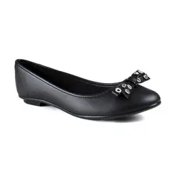Sapatilha Bico Redondo Moleca Preto Feminina