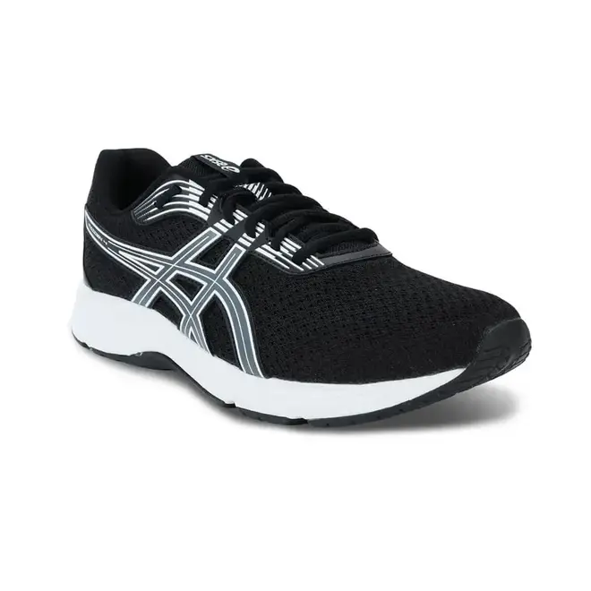 Tênis Esportivo Asics Raiden 4 Preto e Branco Masculino