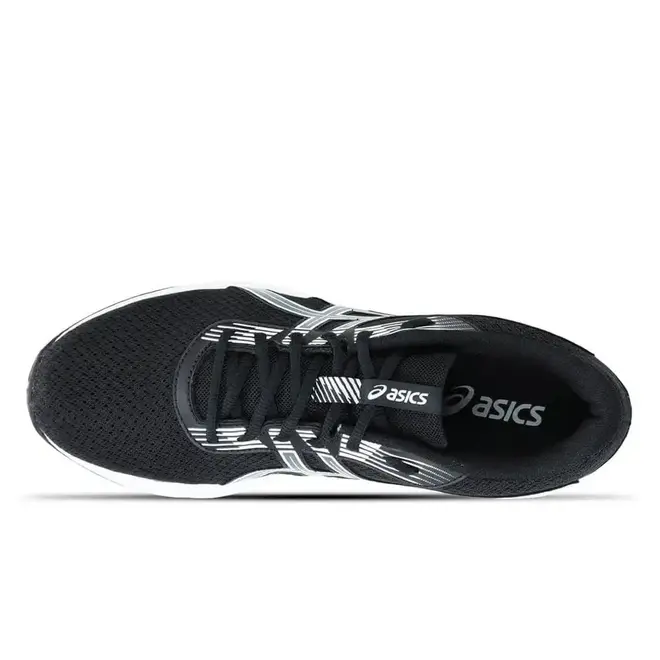 Tênis Esportivo Asics Raiden 4 Preto e Branco Masculino