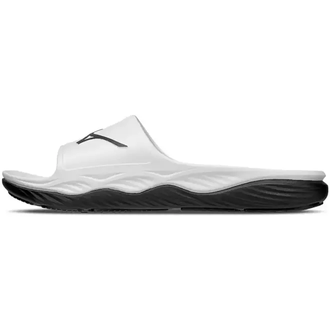Chinelo Slide Mizuno Enerzy Branco e Preto Masculino