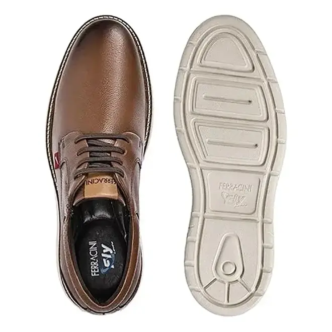Sapato Casual Ferracini Full Cedro Masculino