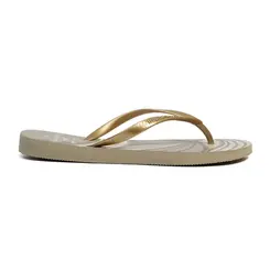 Chinelo Dedo Tropical Brasil Ouro Feminino