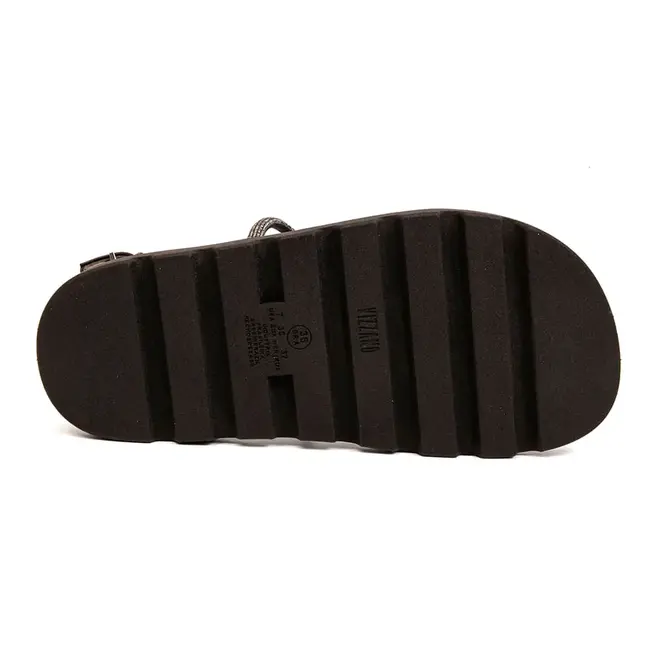 Papete Rasteira Vizzano Preto Feminina