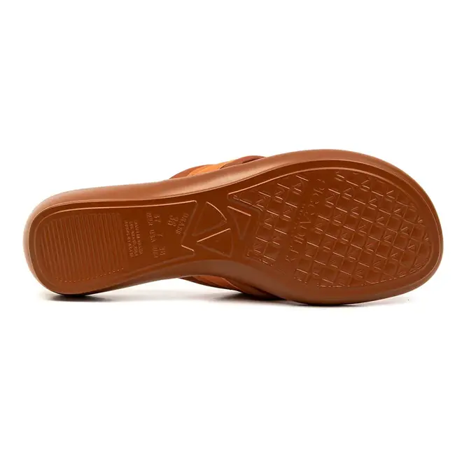 Tamanco Anabela Piccadilly Ocre Feminino