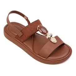 Rasteira Flatform Modare Avelã Feminina