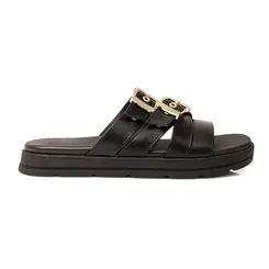 Tamanco Rasteira Moleca Preto Feminino
