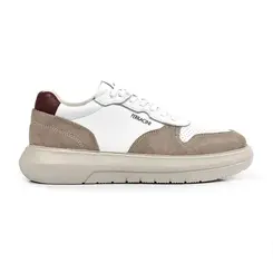 Sapatênis Casual Ferracini Energy Branco e Cinza Masculino