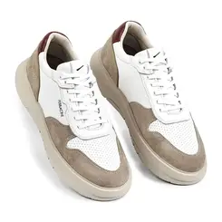 Sapatênis Casual Ferracini Energy Branco e Cinza Masculino