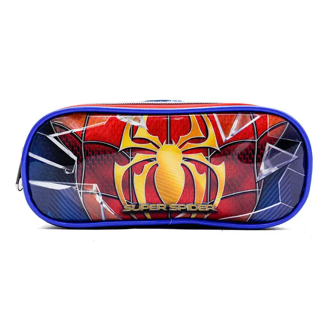 Estojo Escolar Seanite Super Spider Menino Infantil