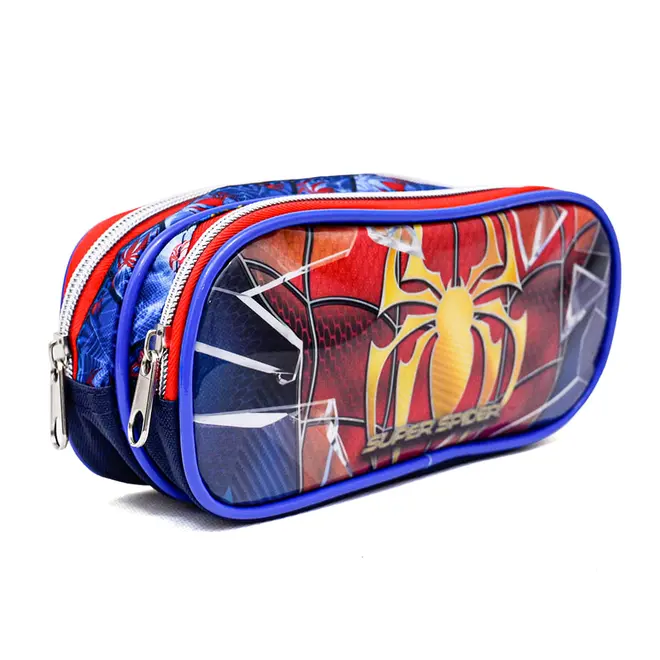 Estojo Escolar Seanite Super Spider Menino Infantil