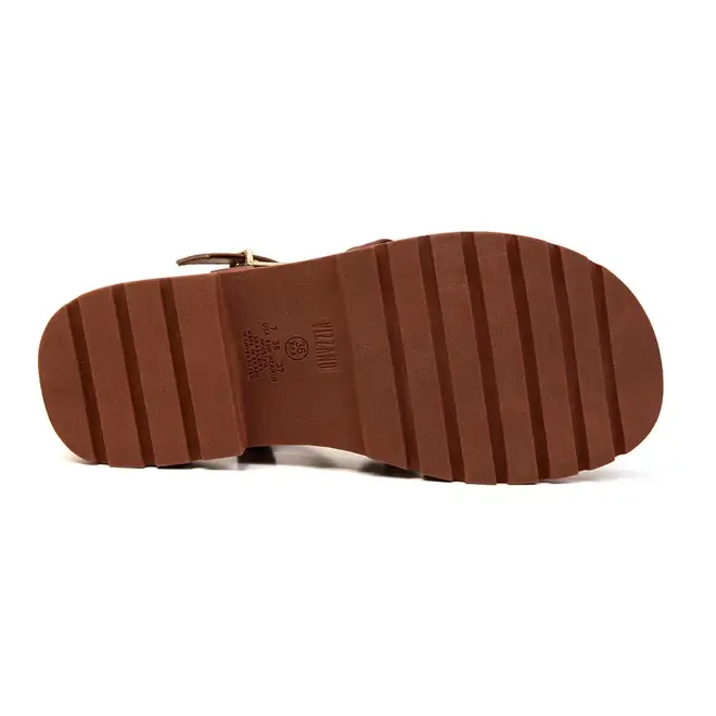 Papete Rasteira Vizzano Mocca Feminino