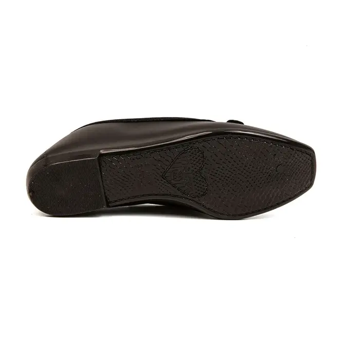 Sapatilha Bico Redondo Moleca Preto Feminina