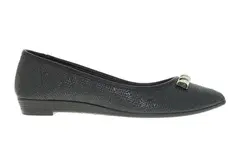 Sapatilha Bico Redondo Preta Moleca Feminino