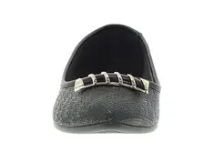 Sapatilha Bico Redondo Preta Moleca Feminino