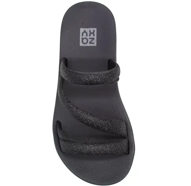 Tamanco Flats Zaxy Preto Juvenil Feminino