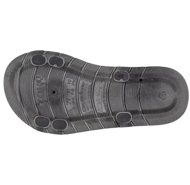 Tamanco Flats Zaxy Preto Juvenil Feminino