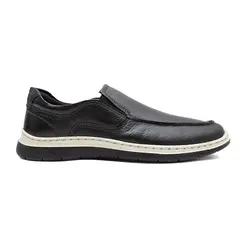 Sapato Mocassim Democrata Leave Preto Masculino