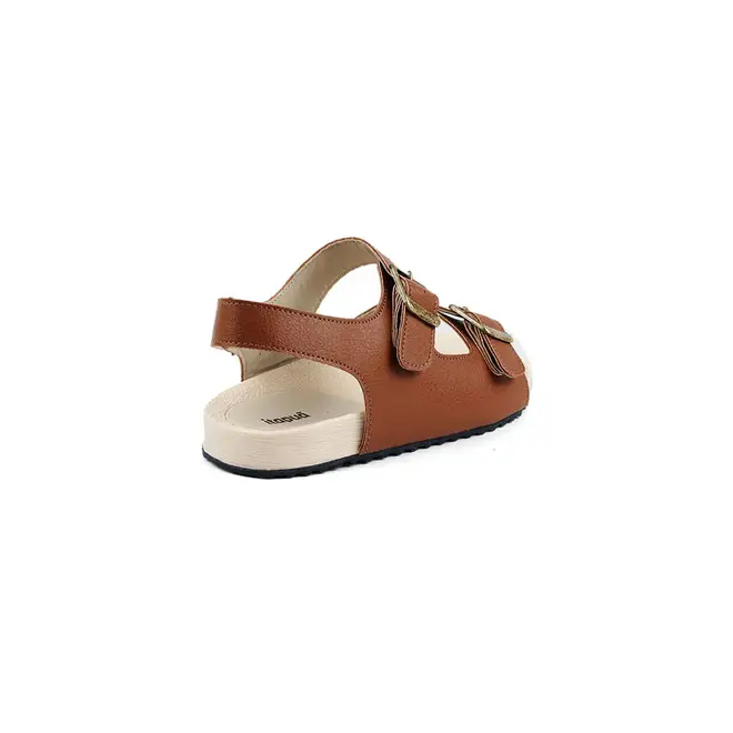 Sandália Flatform Itapuã Fivela Marrom Infantil