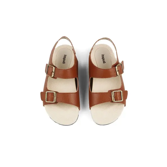 Sandália Flatform Itapuã Fivela Marrom Infantil
