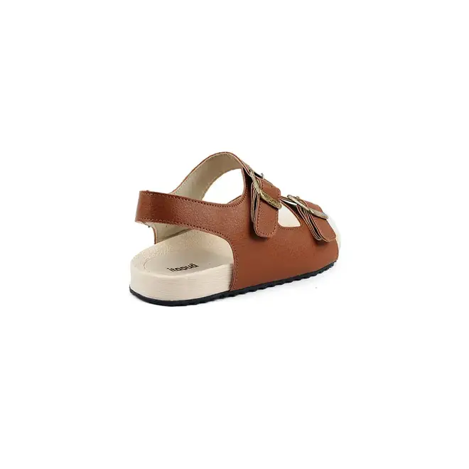 Sandália Flatform Itapuã Fivela Marrom Infantil