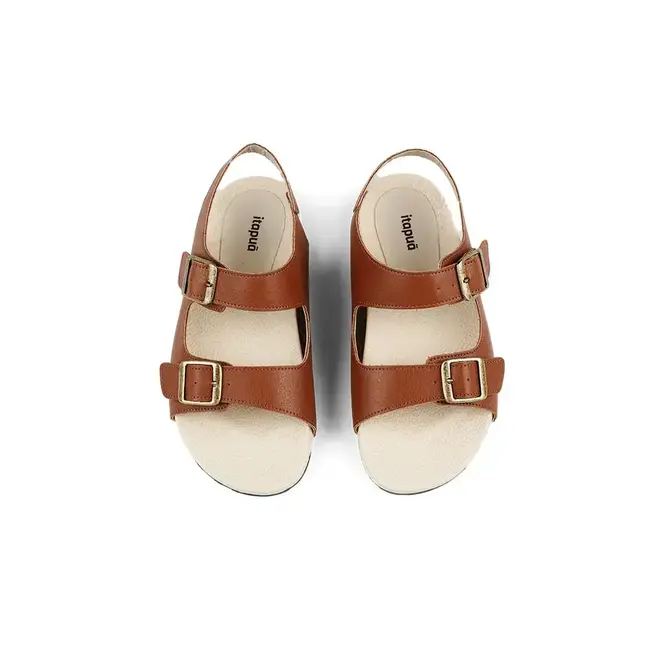 Sandália Flatform Itapuã Fivela Marrom Infantil