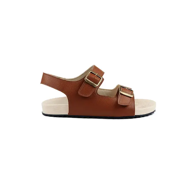 Sandália Flatform Itapuã Fivela Marrom Infantil