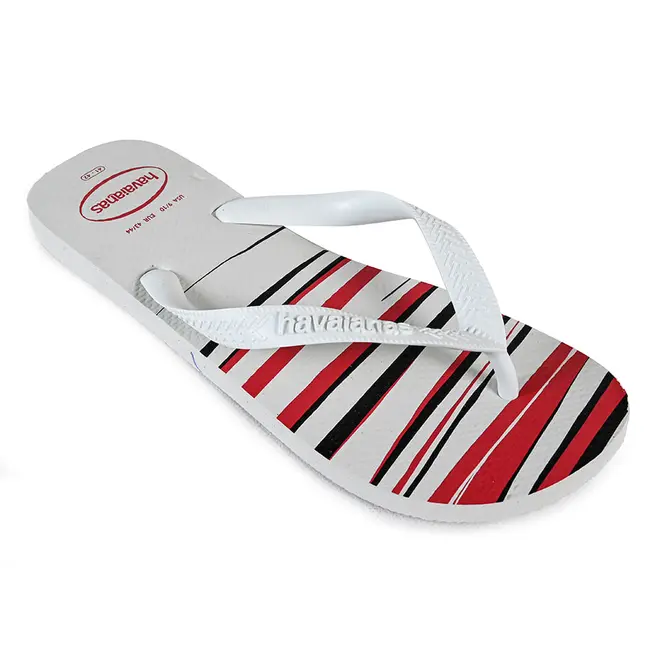 Chinelo Dedo Havaianas Branco e Multicolorido Masculino